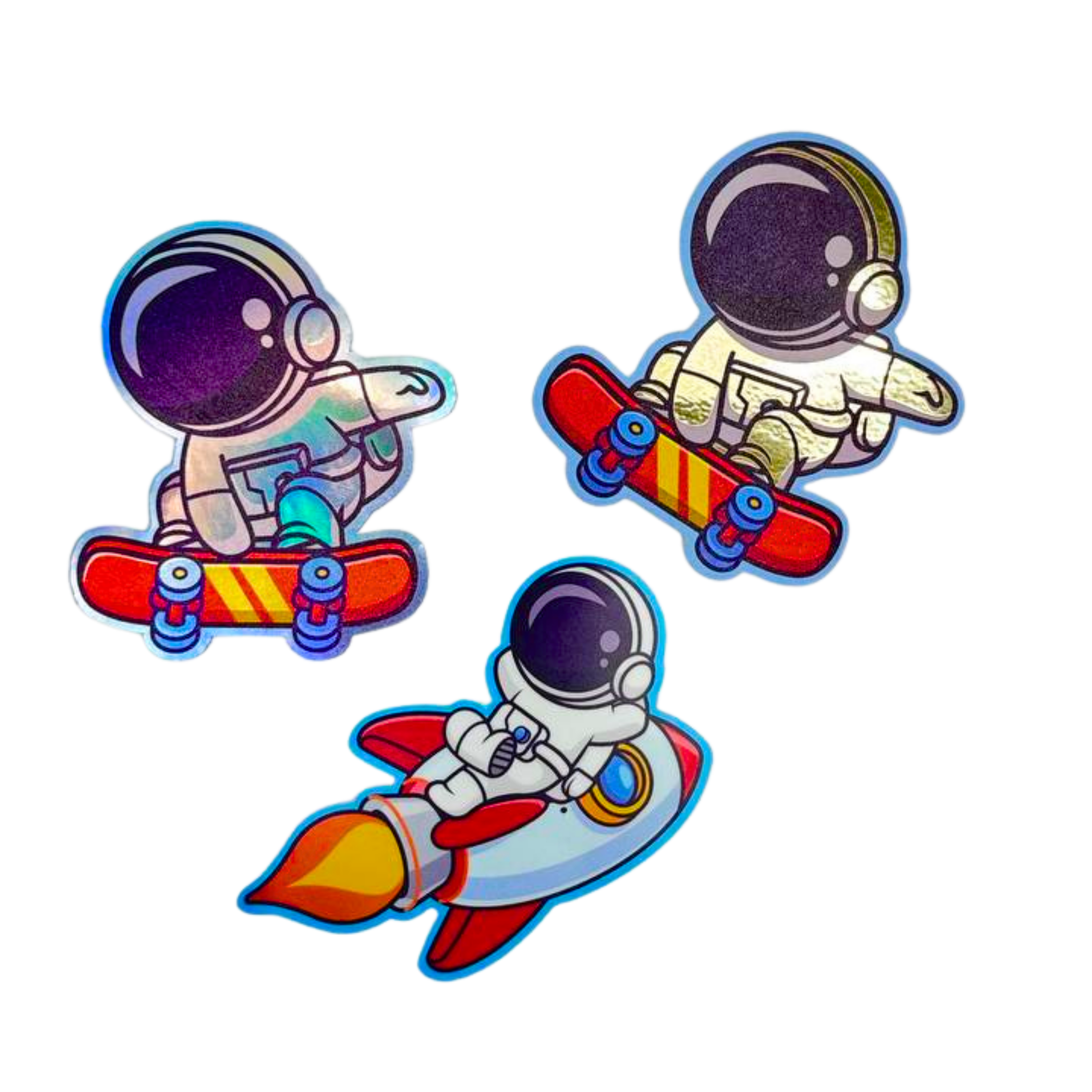 Naklejki metalizowane